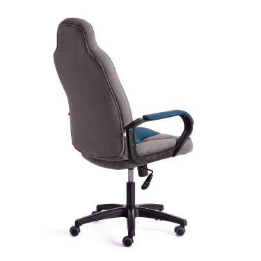 Кресло Tetchair NEO 3 флок , серый/синий, 29/32