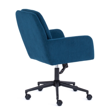 Кресло Tetchair GARDA флок , синий, 32