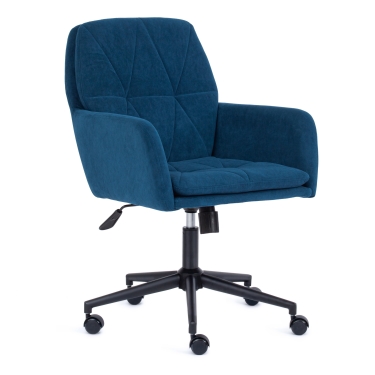 Кресло Tetchair GARDA флок , синий, 32