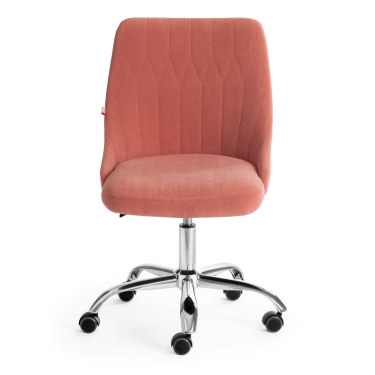 Кресло Tetchair SWAN флок , розовый, 137