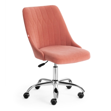 Кресло Tetchair SWAN флок , розовый, 137