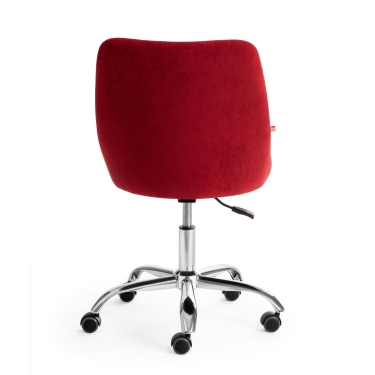 Кресло Tetchair SWAN флок , бордовый, 10