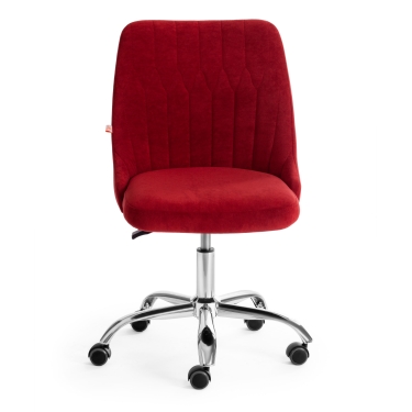 Кресло Tetchair SWAN флок , бордовый, 10