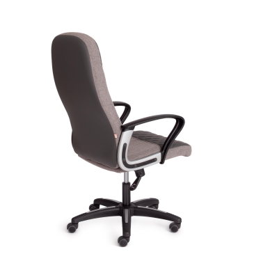 Кресло Tetchair ADVANCE ткань/кож/зам, серый, фостер 19/C 36