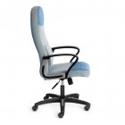 Кресло Tetchair ADVANCE ткань/кож/зам, голубой, фостер 15/0420