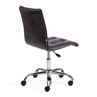 Кресло Tetchair ZERO кож/зам, серый, 2 TONE/06 перф.