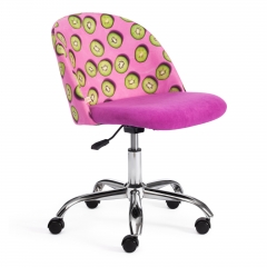 Кресло Tetchair MELODY ткань/флок, фиолетовый, Botanica 06 kiwi/138