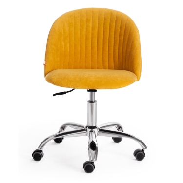 Кресло Tetchair MELODY велюр Clermon, горчичный, 170