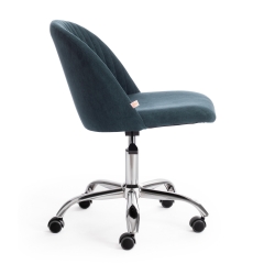 Кресло Tetchair MELODY велюр Clermon, малахит, 089