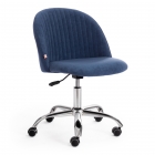 Кресло Tetchair MELODY велюр Clermon, св.-синий, 145