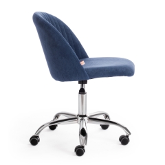 Кресло Tetchair MELODY велюр Clermon, св.-синий, 145