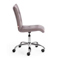 Кресло Tetchair ZERO велюр Clermon, св. -серый, 60