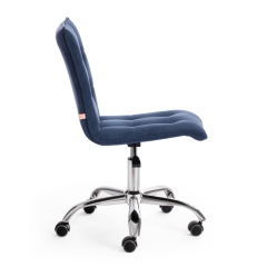 Кресло Tetchair ZERO велюр Clermon, св.-синий, 145