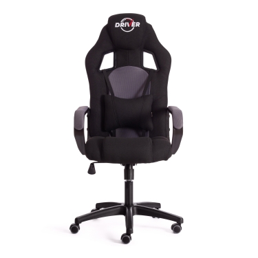 Кресло Tetchair DRIVER 22 ткань, черный/серый, 2603/TW-12