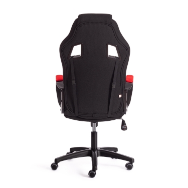 Кресло Tetchair DRIVER 22 ткань, черный/красный, 2603/TW-08