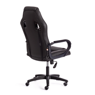 Кресло Tetchair DRIVER 22 кож/зам/ткань, черный/черный , 36-6/TW-11