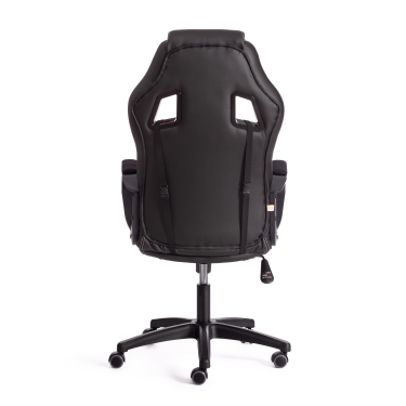 Кресло Tetchair DRIVER 22 кож/зам/ткань, черный/черный , 36-6/TW-11