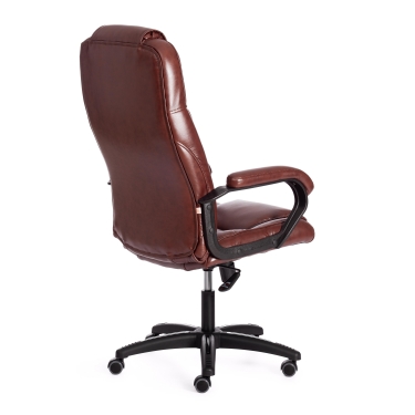 Кресло Tetchair BERGAMO 22 кож/зам, коричневый, 2 TONE