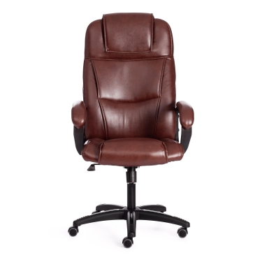Кресло Tetchair BERGAMO 22 кож/зам, коричневый, 2 TONE