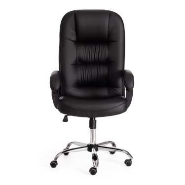Кресло Tetchair СН9944 22 хром кож/зам, черный, 36-6