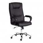 Кресло Tetchair MAXIMA Хром 22 кож/зам, черный, 36-6