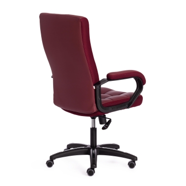 Кресло Tetchair TRENDY 22 кож/зам/ткань, бордо/бордо, 36-7/13