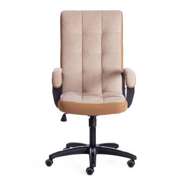 Кресло Tetchair TRENDY 22 флок/ткань, бежевый/бронза, 7/TW-21