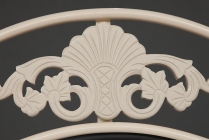 Столик туалетный Tetchair CANZONA столик/зеркало + стул белый