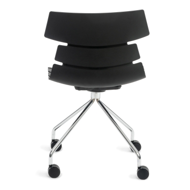 Стул офисный Tetchair HANSEN mod. 606-1 Черный/хром