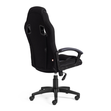Кресло Tetchair DRIVER ткань, черный/серый, 2603/12