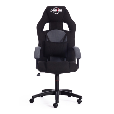 Кресло Tetchair DRIVER ткань, черный/серый, 2603/12