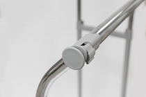 Вешалка Tetchair CH-4375 85-145x44x102-170 см, серый/хром