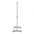 Вешалка Tetchair ODENT металл, пластик, 8644166 см, темно-серый/светло-серый/хром