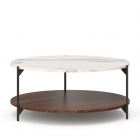 Стол журнальный 800 Любимый дом Вилена ЛД 138.170.000 Орех/Монте Белый