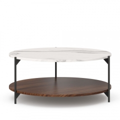 Стол журнальный 800 Любимый дом Вилена ЛД 138.170.000 Орех/Монте Белый