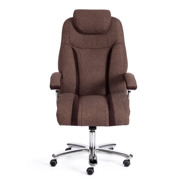 Кресло офисное Tetchair Trust max ткань, коричневый/коричневый , MJ190-7/TW-24