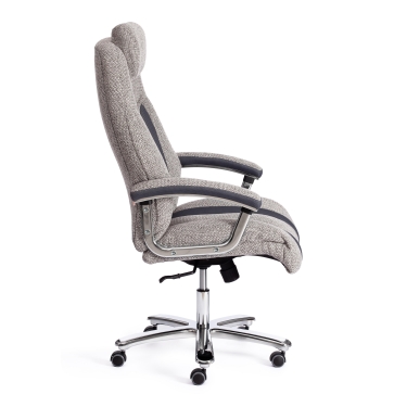 Кресло офисное Tetchair Trust max ткань, серый/серый, MJ190-21/TW-12