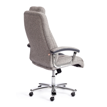 Кресло офисное Tetchair Trust max ткань, серый/серый, MJ190-21/TW-12