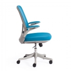 Кресло Tetchair MESH-10 ткань, голубой