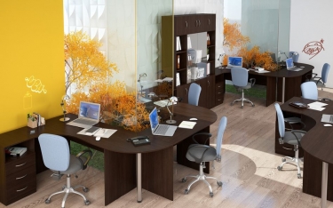 Стол письменный правый Skyland Simple SET140-1 R Дуб Юкон