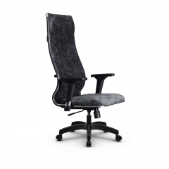 Кресло руководителя Метта Metta L 1m 42/2D Комплект 6 Серое