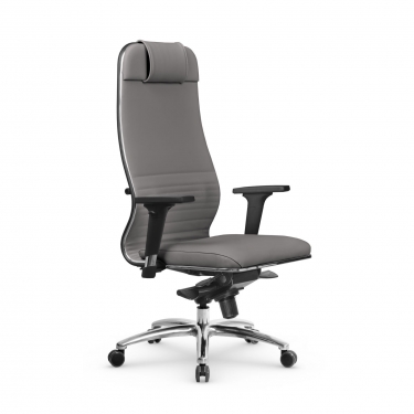 Кресло руководителя Метта Metta L 1m 38К2/2D Infinity Easy Clean MPES Комплект 1 Серое