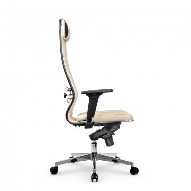 Кресло руководителя Метта Metta L 1m 38К2/2D Infinity Easy Clean MPES Комплект 3 Молочное