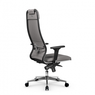 Кресло руководителя Метта Metta L 1m 38К2/2D Infinity Easy Clean MPES Комплект 3 Серое
