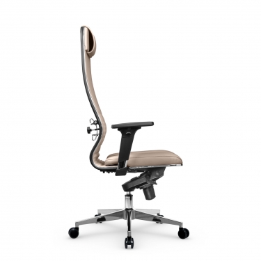 Кресло руководителя Метта Metta L 1m 38К2/2D Infinity Easy Clean MPES Комплект 3 Темно-бежевое