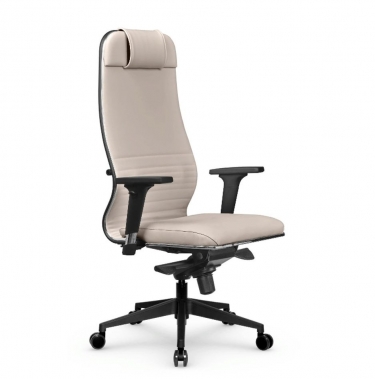 Кресло руководителя Метта Metta L 1m 38К2/2D Infinity Easy Clean MPES Комплект 4 Светло-бежевое