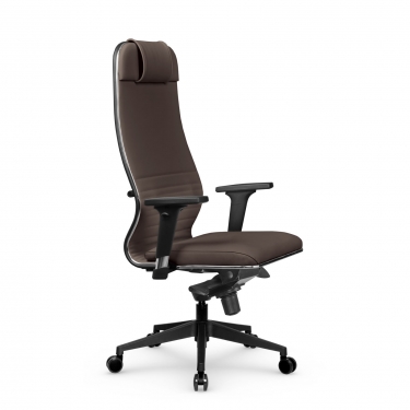 Кресло руководителя Метта Metta L 1m 38К2/2D Infinity Easy Clean MPES Комплект 4 Светло-коричневое