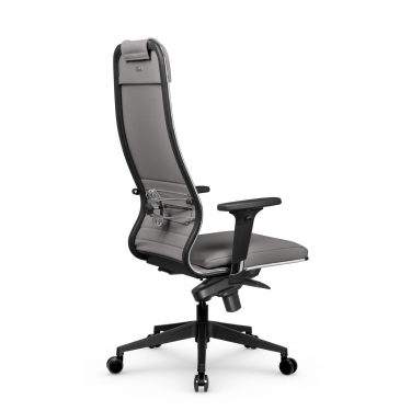 Кресло руководителя Метта Metta L 1m 38К2/2D Infinity Easy Clean MPES Комплект 4 Серое