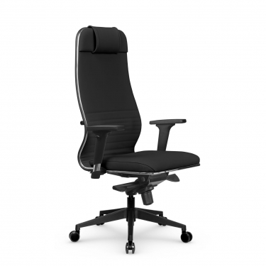 Кресло руководителя Метта Metta L 1m 38К2/2D Infinity Easy Clean MPES Комплект 4 Черное