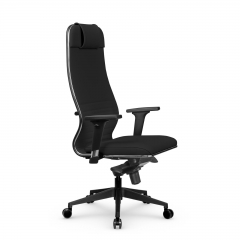 Кресло руководителя Метта Metta L 1m 38К2/2D Infinity Easy Clean MPES Комплект 4 Черное